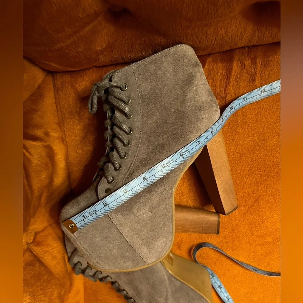 Jeffrey Campbell platform heels ankle bootie size 38